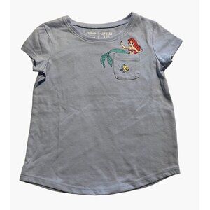 Disney Jumping Beans Ariel Toddler Girls Size 3 Softest Tee Graphic Print Twins